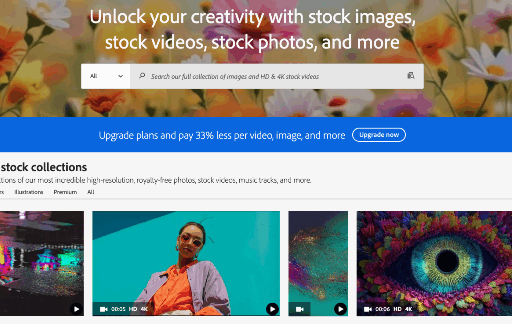 adobe stockのサイト